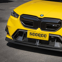 SOOQOO V1 Carbon Front Splitter voor BMW M5 / M5 Touring G90, G99