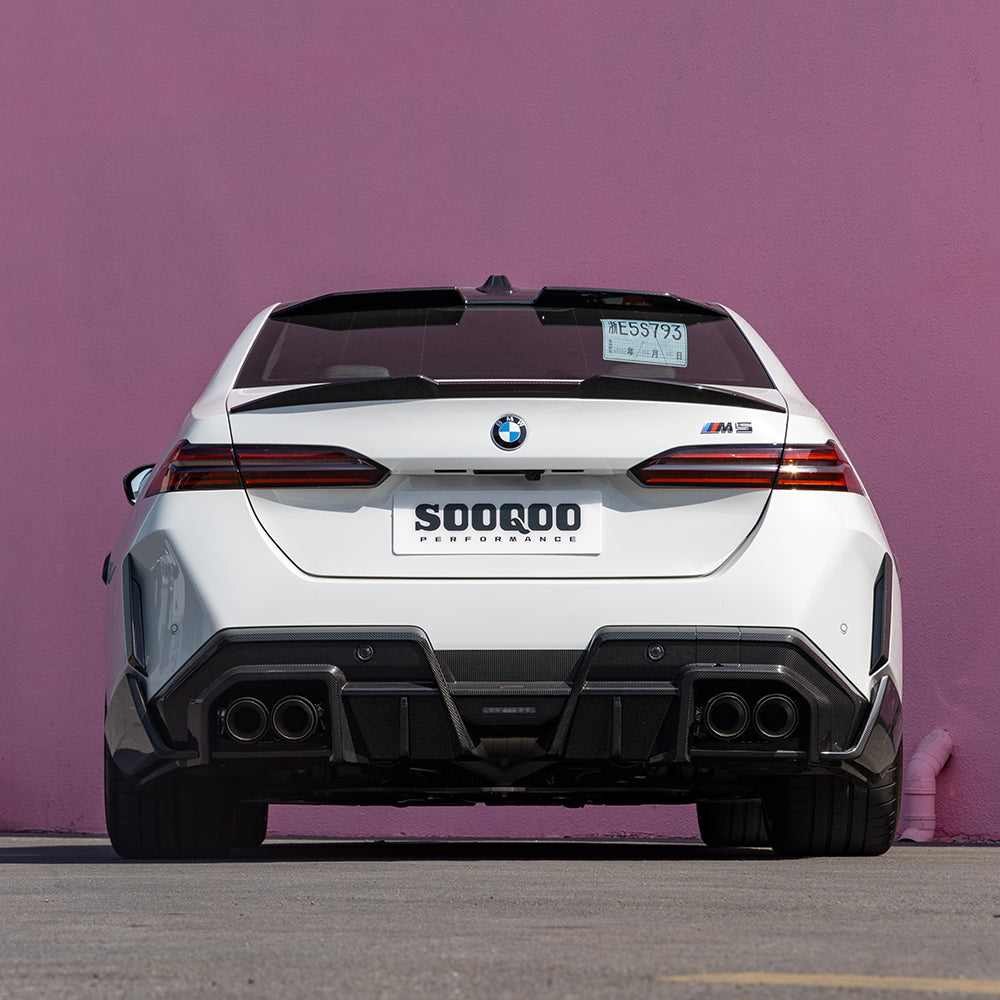 SOOQOO Carbon Spoiler voor BMW 5 Serie / M5 G60, G90 (dakspoiler)