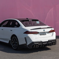 SOOQOO Carbon Spoiler voor BMW 5 Serie / M5 G60, G90 (dakspoiler)