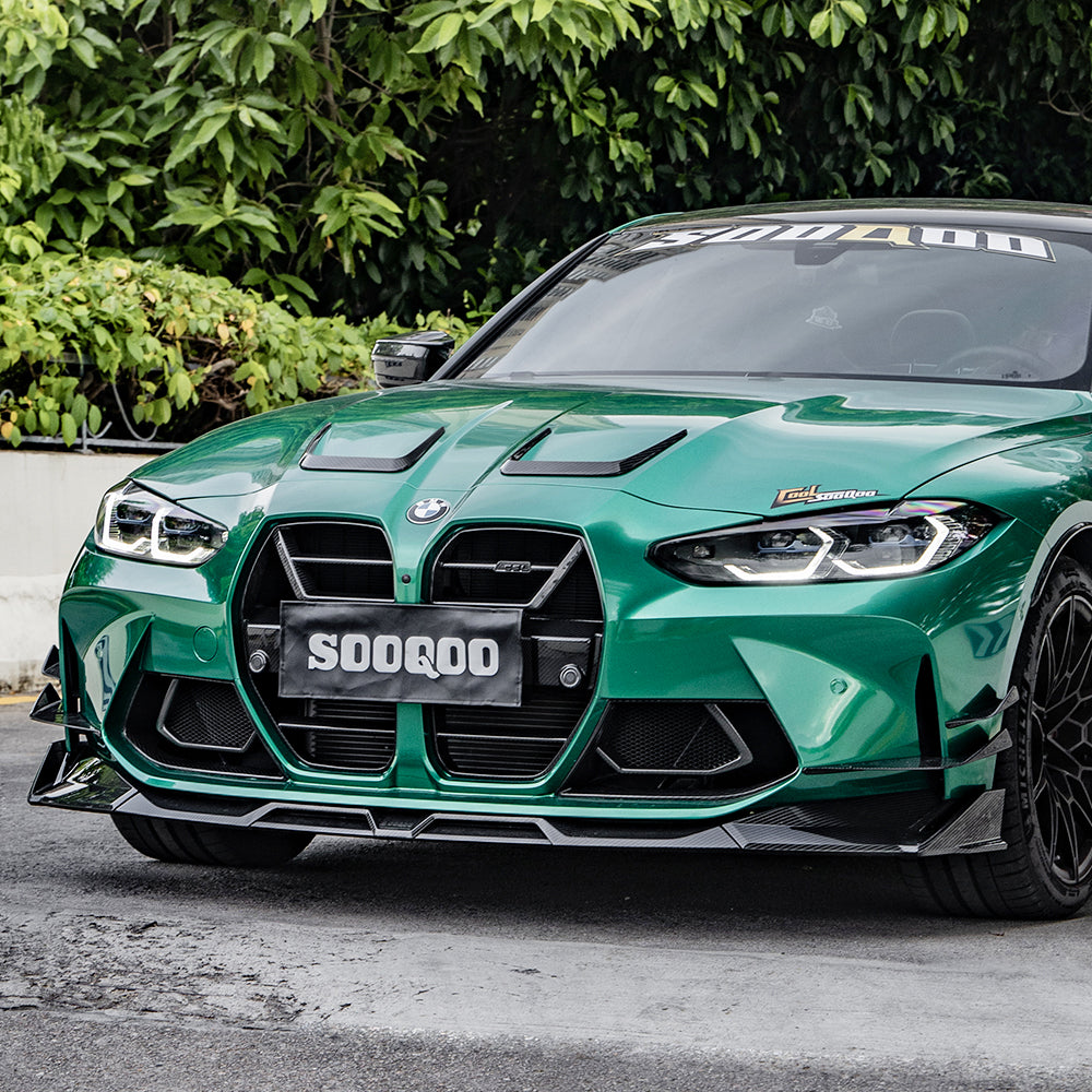 SOOQOO V1 Carbon Grille voor BMW M3 / M3 Touring / M4 / M4 Cabrio G80, G81, G82, G83