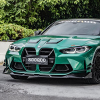 SOOQOO V1 Carbon Grille voor BMW M3 / M3 Touring / M4 / M4 Cabrio G80, G81, G82, G83