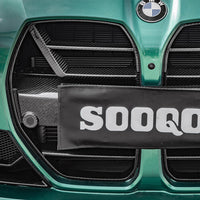 SOOQOO V1 Carbon Grille voor BMW M3 / M3 Touring / M4 / M4 Cabrio G80, G81, G82, G83