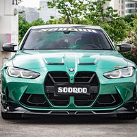 SOOQOO V1 Carbon Grille voor BMW M3 / M3 Touring / M4 / M4 Cabrio G80, G81, G82, G83