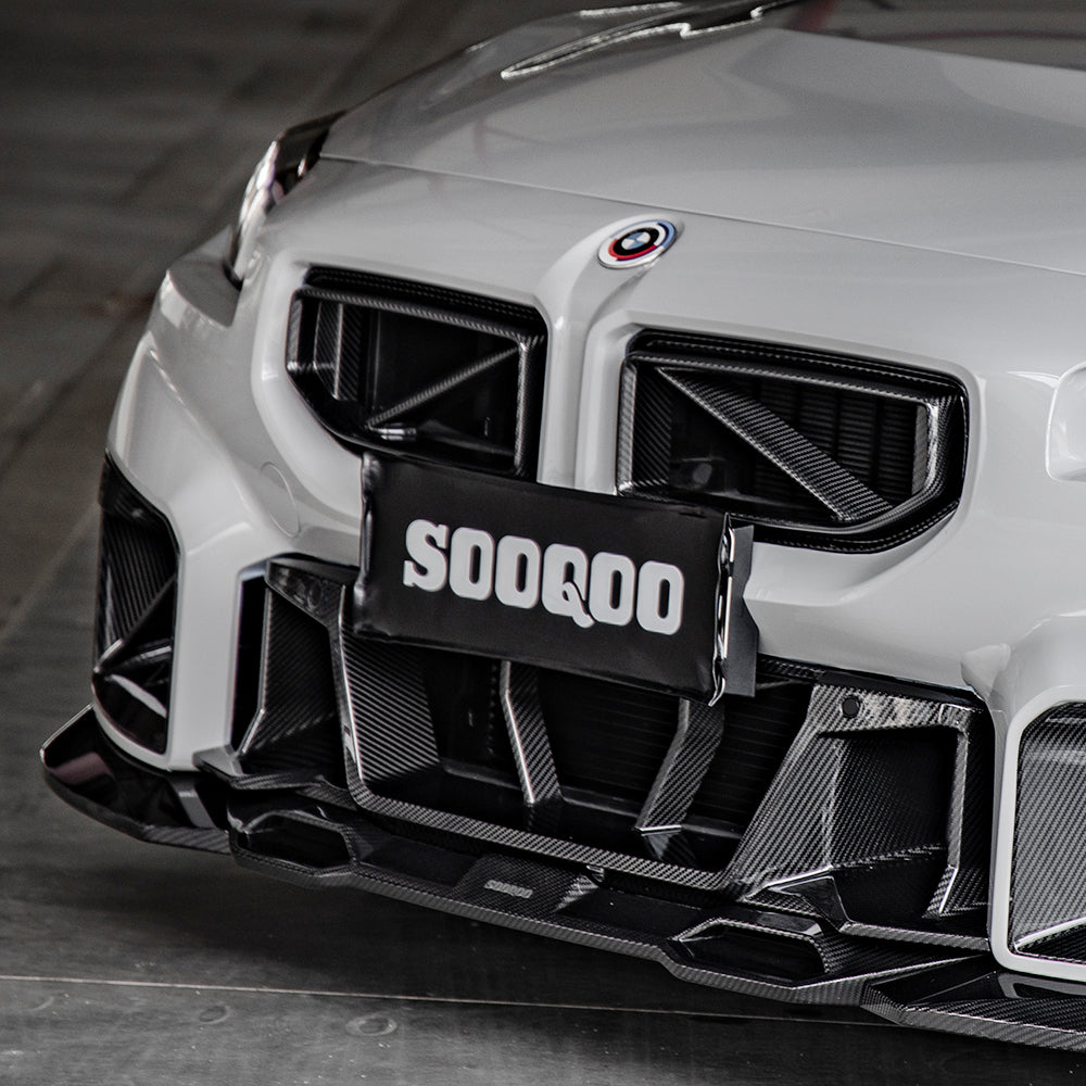 SOOQOO V1 Carbon Front Splitter voor BMW M2 G87