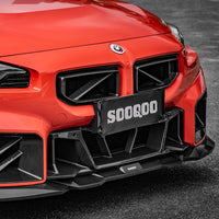 SOOQOO V2 Carbon Front Splitter voor BMW M2 G87