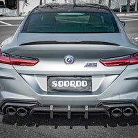 SOOQOO Carbon Diffuser voor BMW M8 Gran Coupe F93
