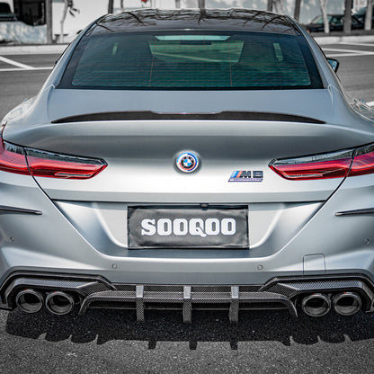SOOQOO Carbon Diffuser voor BMW M8 Gran Coupe F93