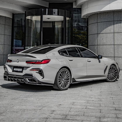 SOOQOO Carbon Diffuser voor BMW 8 Serie Gran Coupe G16