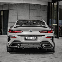 SOOQOO Carbon Diffuser voor BMW 8 Serie Gran Coupe G16