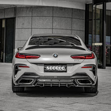 SOOQOO Carbon Diffuser voor BMW 8 Serie Gran Coupe G16