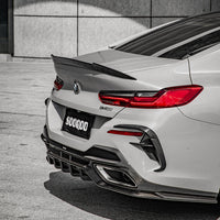 SOOQOO Carbon Diffuser voor BMW 8 Serie Gran Coupe G16