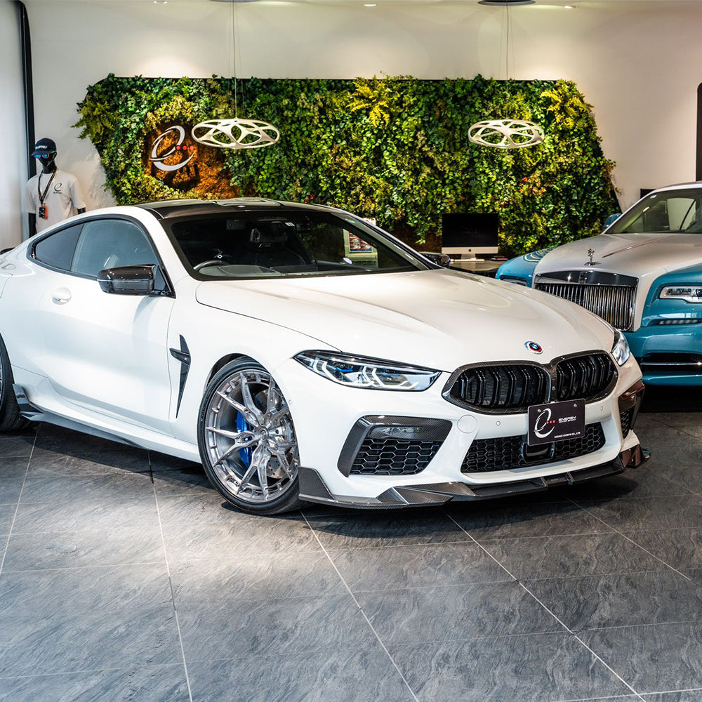 SOOQOO Carbon Front Splitter voor BMW M8 F91-F92-F93
