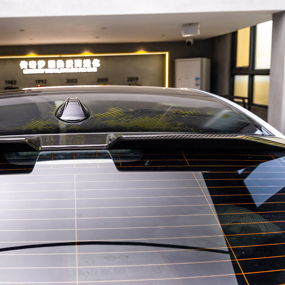SOOQOO Carbon Spoiler voor BMW 2 Serie Gran Coupe F74 (dakspoiler)