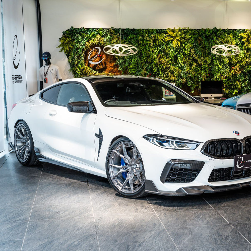 SOOQOO Carbon Side Skirts voor BMW M8 Coupe F92