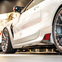 SOOQOO Carbon Side Skirts voor BMW M8 Coupe F92