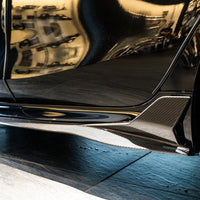 SOOQOO Carbon Side Skirts voor BMW M8 Gran Coupe F93