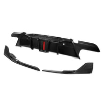 SOOQOO Carbon Diffuser voor BMW X6 M F96 (met remlicht)