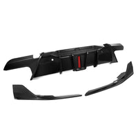SOOQOO Carbon Diffuser voor BMW X6 M F96 (met remlicht)