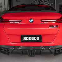 SOOQOO Carbon Diffuser voor BMW X6 M F96