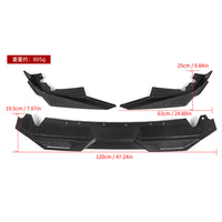 SOOQOO Carbon Front Splitter voor BMW X5 M F95 (LCI)