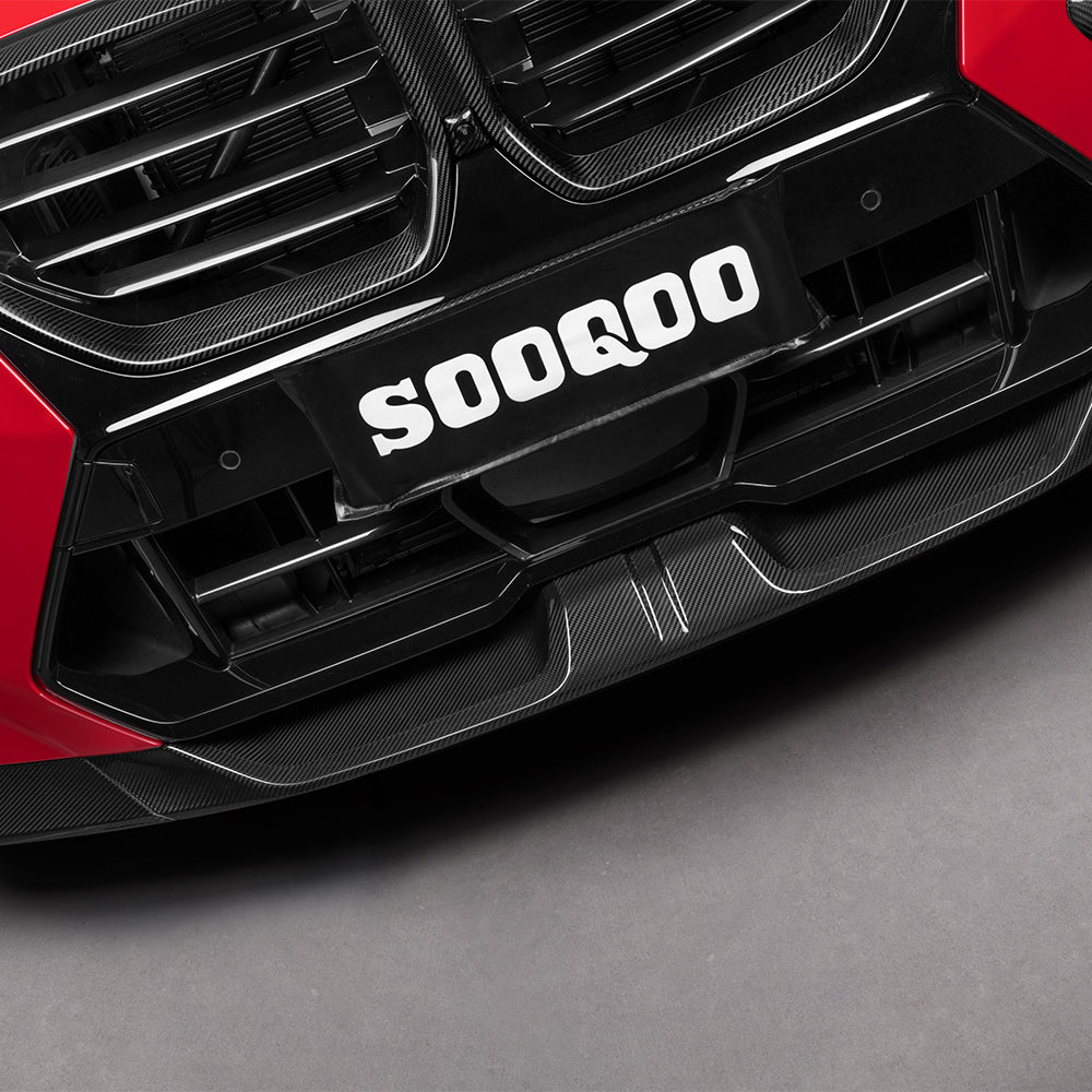 SOOQOO Carbon Front Splitter voor BMW X6 M F96 (LCI)