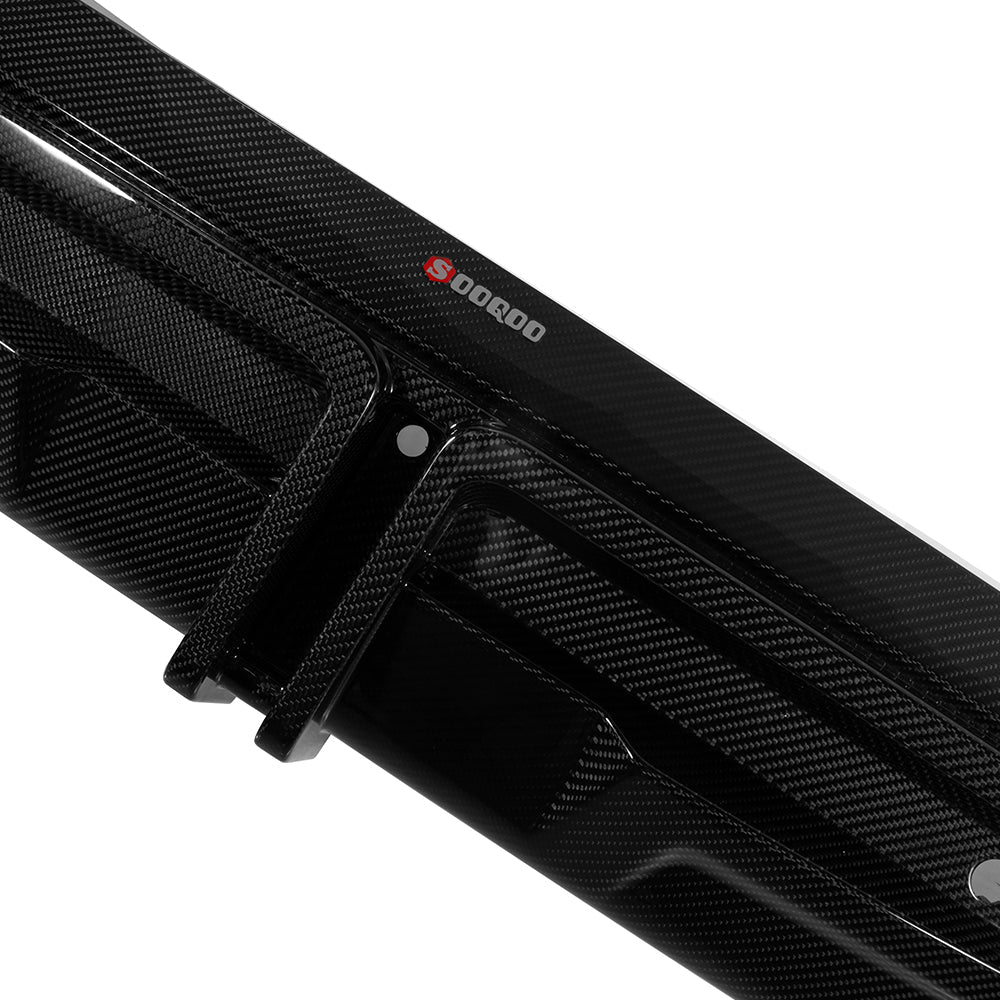 SOOQOO Carbon Diffuser voor BMW X5 M F95 (met remlicht)