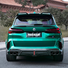 SOOQOO Carbon Diffuser voor BMW X5 M F95 (met remlicht)