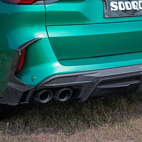 SOOQOO Carbon Diffuser voor BMW X5 M F95 (met remlicht)