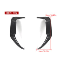 SOOQOO Carbon Vents voor BMW X5 M F95 (LCI, achterbumper)