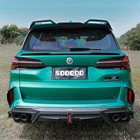 SOOQOO Carbon Vents voor BMW X5 M F95 (LCI, achterbumper)