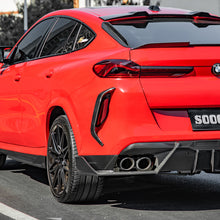 SOOQOO Carbon Vents voor BMW X6 M F96 (achterbumper)