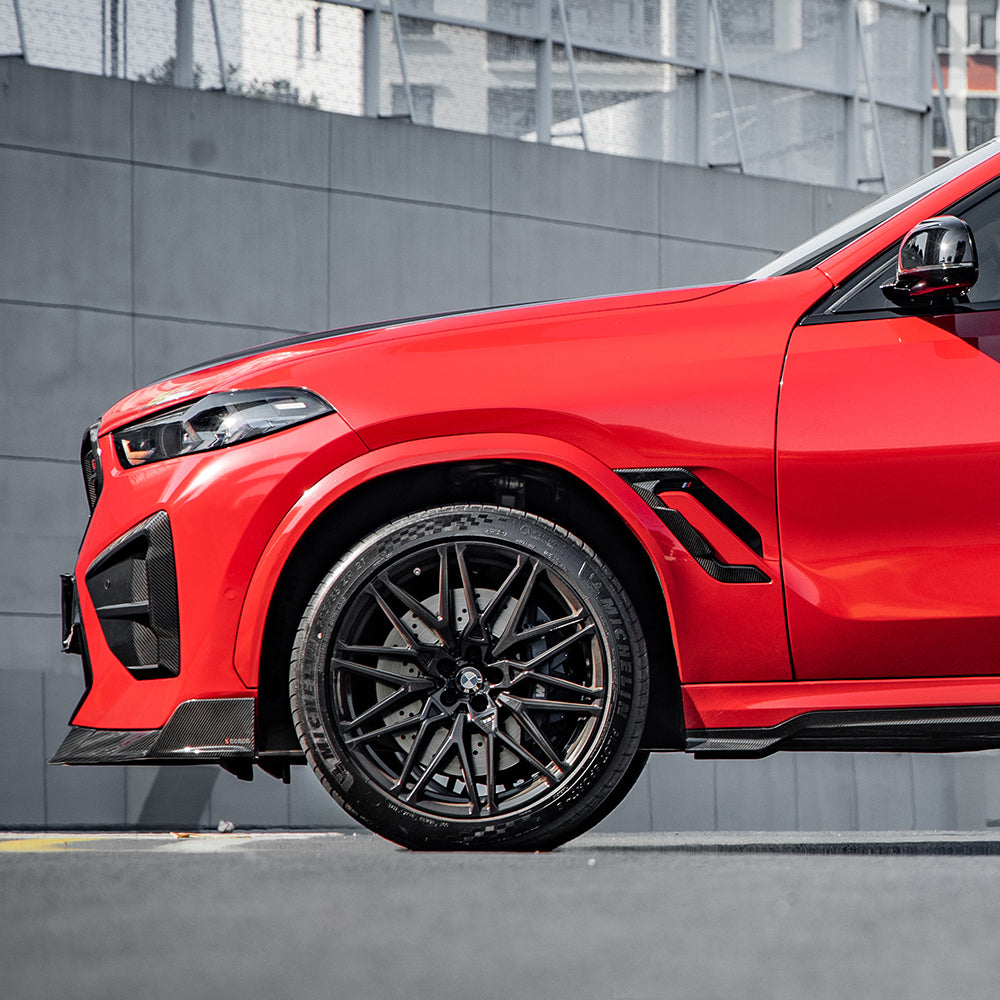 SOOQOO Carbon Spatborden voor BMW X6 M F96 (trim)