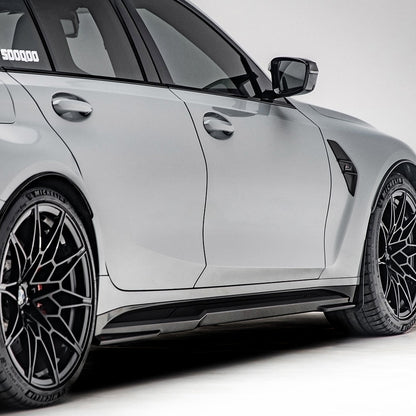 SOOQOO Carbon Side Skirts voor BMW M4 / M4 Cabrio G82, G83