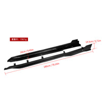SOOQOO Carbon Side Skirts voor BMW X5 / X5 M F95, G05