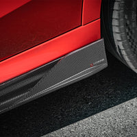 SOOQOO Carbon Side Skirts voor BMW X6 / X6 M F96, G06
