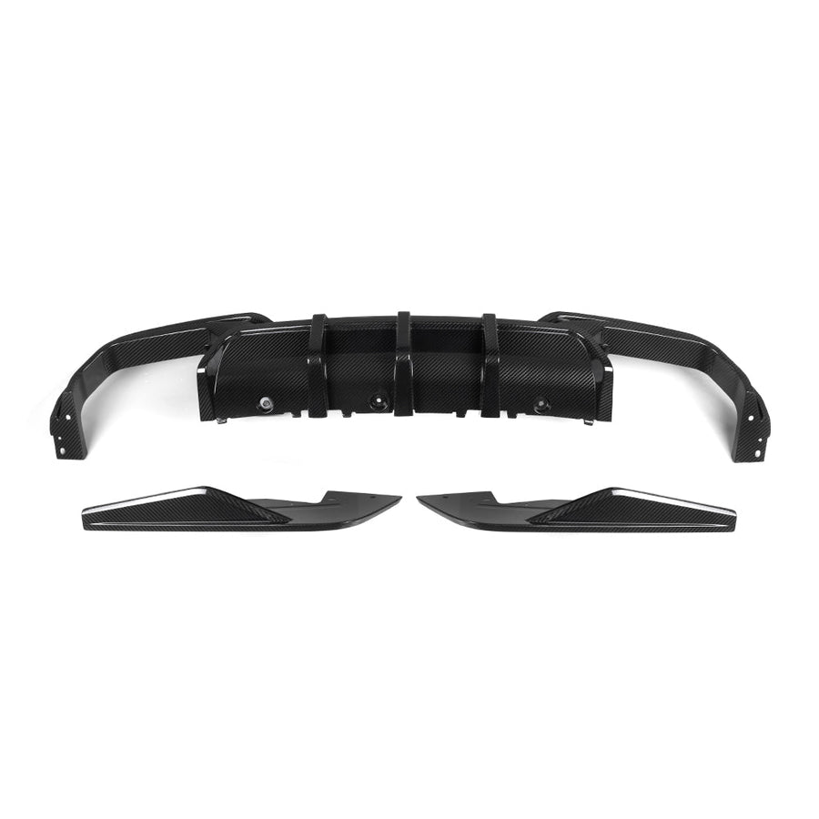 SOOQOO Carbon Diffuser voor BMW M8 Gran Coupe F93