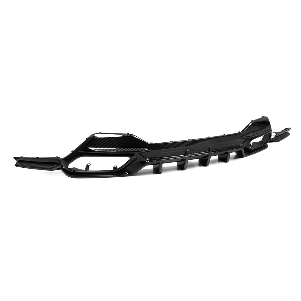 SOOQOO Carbon Diffuser voor BMW 8 Serie Cabrio / 8 Serie Coupe G14, G15