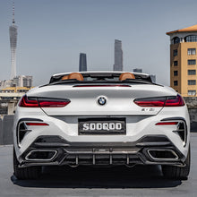 SOOQOO Carbon Diffuser voor BMW 8 Serie Cabrio / 8 Serie Coupe G14, G15