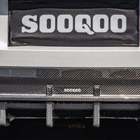 SOOQOO Carbon Diffuser voor BMW 8 Serie Cabrio / 8 Serie Coupe G14, G15