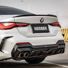 SOOQOO Carbon Diffuser voor BMW 4 Serie / 4 Serie Cabrio G22, G23