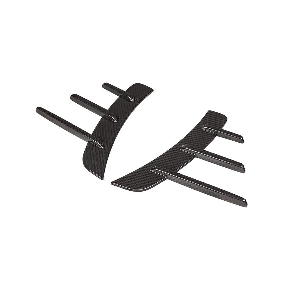 SOOQOO Carbon Wielkast Trims voor BMW 4 Serie / 4 Serie Cabrio G22, G23 (voor)