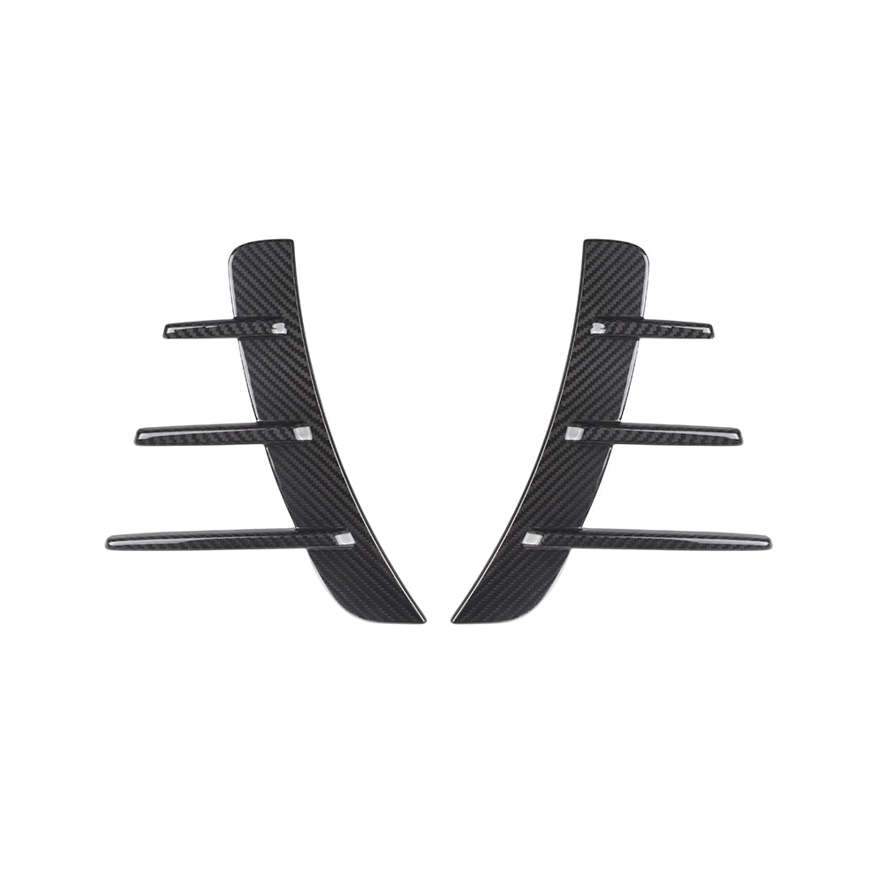 SOOQOO Carbon Wielkast Trims voor BMW 4 Serie / 4 Serie Cabrio G22, G23 (voor)