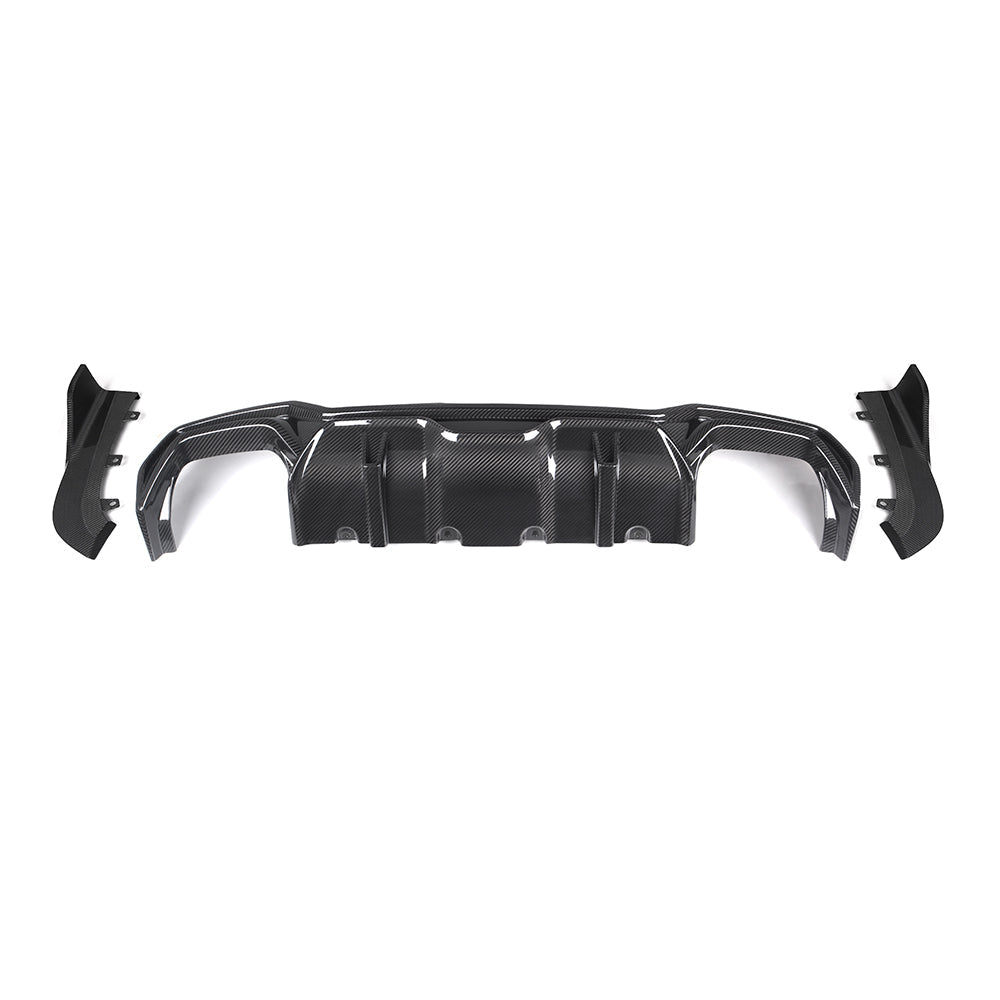 SOOQOO Carbon Diffuser voor BMW 4 Serie / 4 Serie Cabrio G22, G23