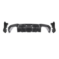 SOOQOO Carbon Diffuser voor BMW 4 Serie / 4 Serie Cabrio G22, G23