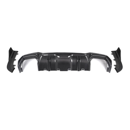 SOOQOO Carbon Diffuser voor BMW 4 Serie / 4 Serie Cabrio G22, G23