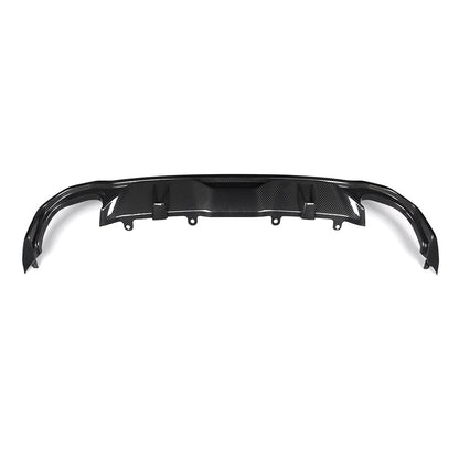 SOOQOO Carbon Diffuser voor BMW 4 Serie Gran Coupe G26 (dubbele uitlaat)