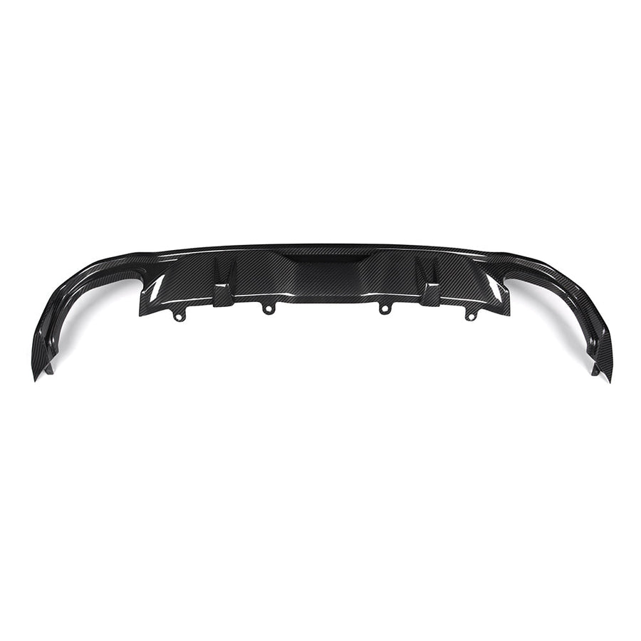 SOOQOO Carbon Diffuser voor BMW 4 Serie Gran Coupe G26 (dubbele uitlaat)