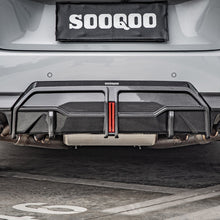 SOOQOO Carbon Diffuser voor BMW 2 Serie G42 (met remlicht)