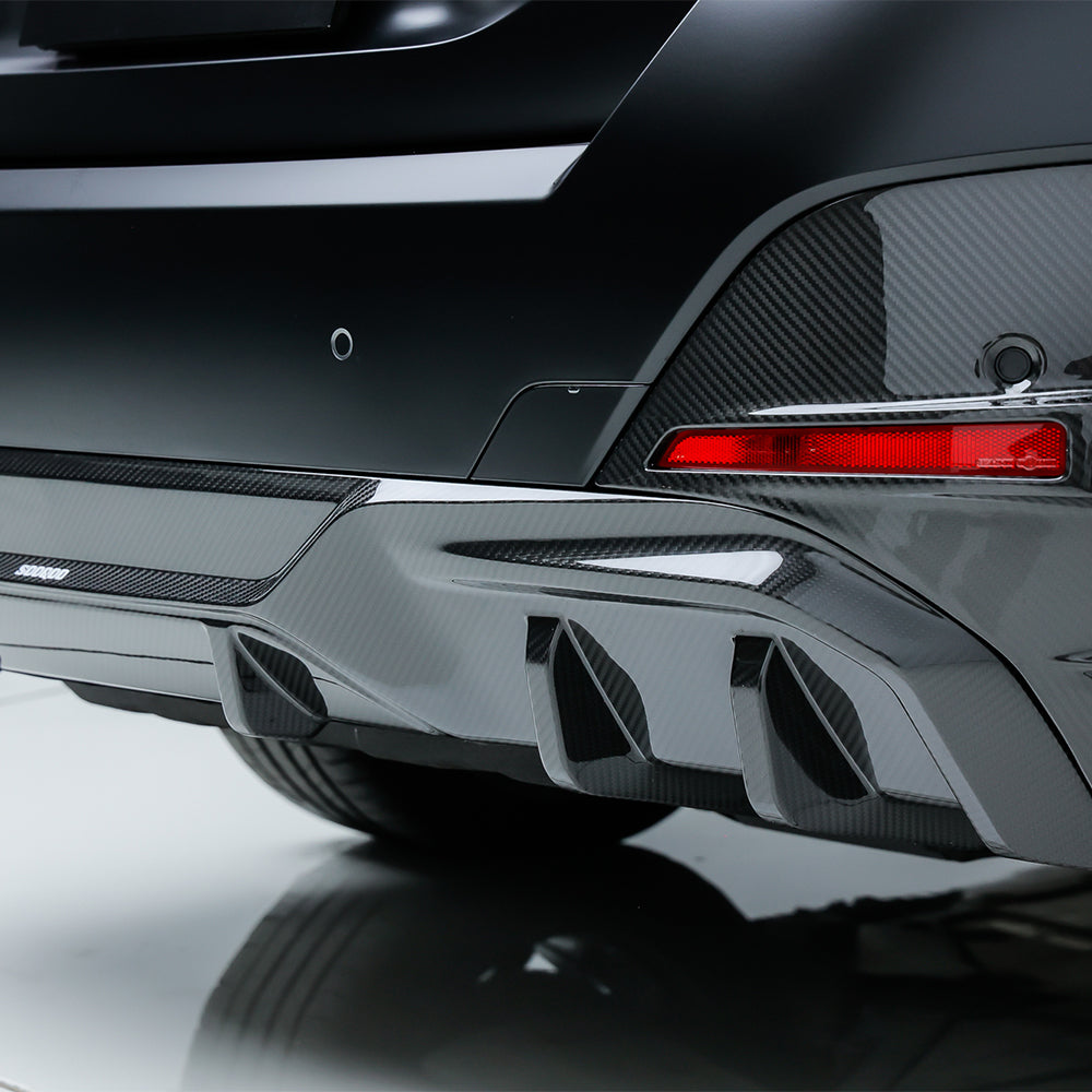 SOOQOO Carbon Diffuser voor BMW i4 G26