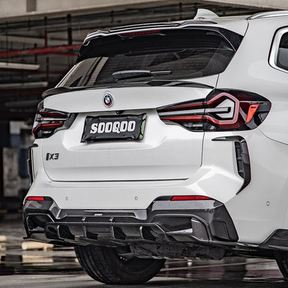 SOOQOO Carbon Diffuser voor BMW iX3 G08